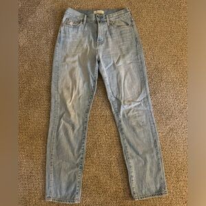 Madewell straight leg jeans